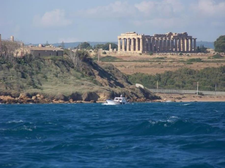 Cala Bianca Villa Castellammare del Golfo Exterior photo