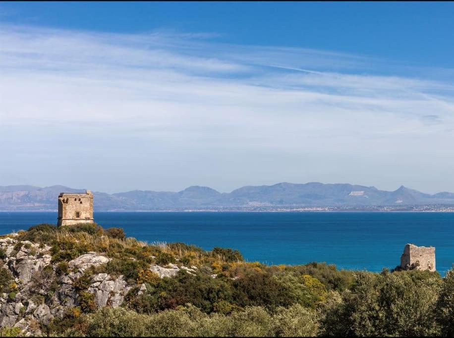 Cala Bianca Villa Castellammare del Golfo Exterior photo