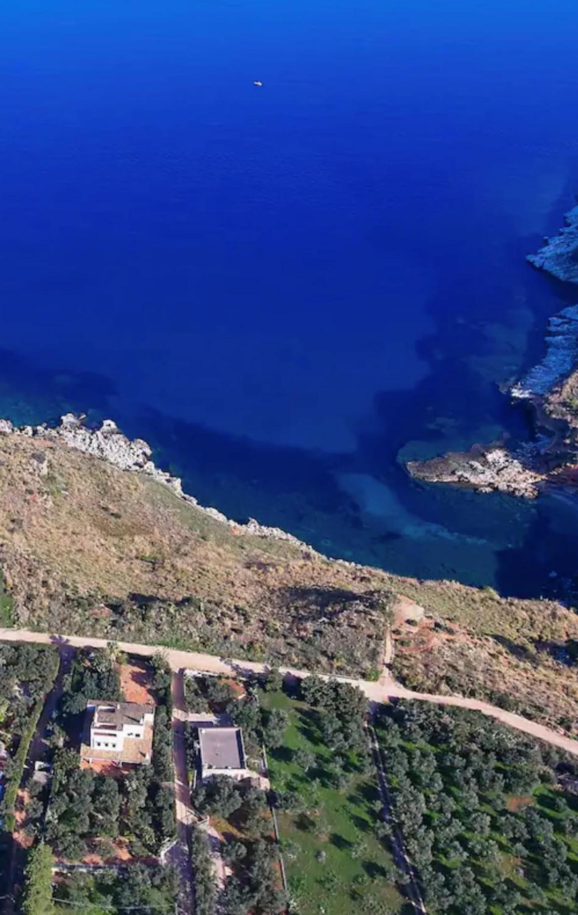Cala Bianca Villa Castellammare del Golfo Exterior photo